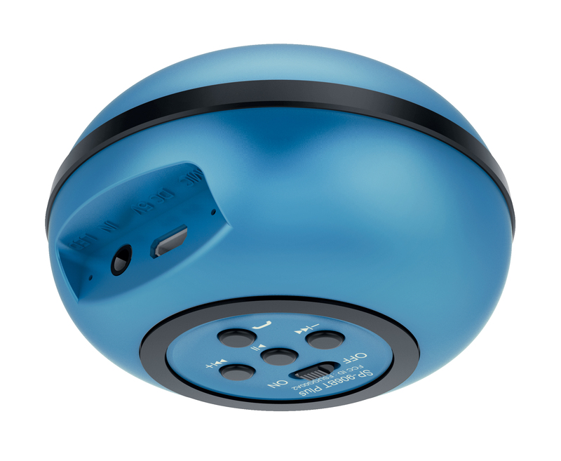 Genius Speaker Sp-906Bt Plus 10 Hours Play Time For Mobile Devices, Blue